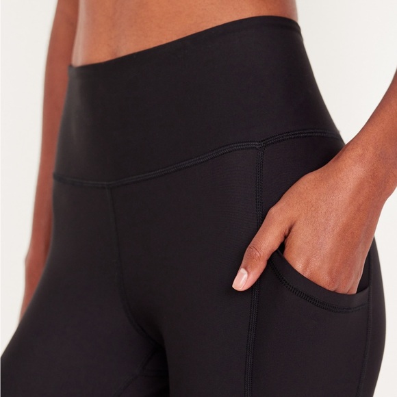 Old Navy Active Powersoft High Rise Leggings 7/8 Length Black Size 4X NWT! - Picture 16 of 16